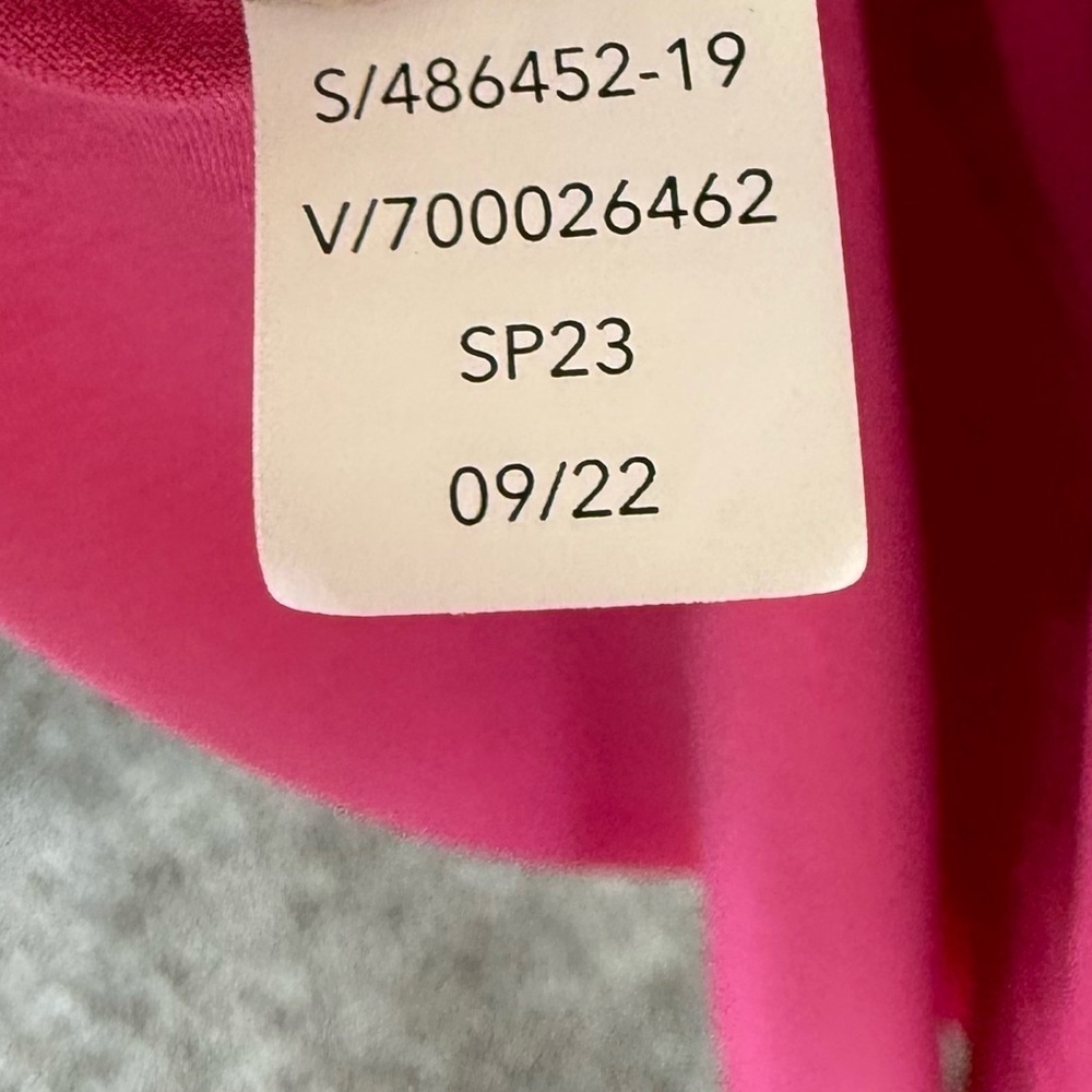 Athleta Presidio Sleeveless Racerback Dress Lightweight High-Low Hot Pink Small - Picture 9 of 12